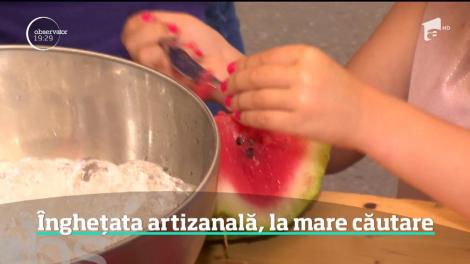 Înghețata artizanală, la mare căutare