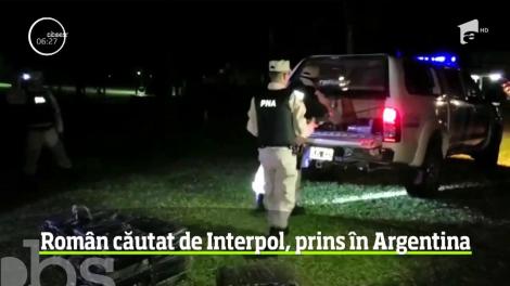 Un român căutat de Interpol a fost reţinut în America de Sud
