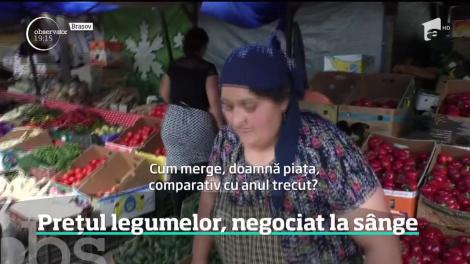 Legumele de toamnă se vând doar cu negocieri serioase. Preţurile sunt prea mari, cred cumpărătorii