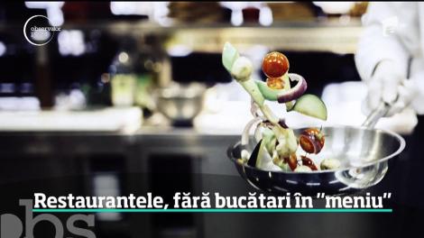 În câţiva ani, România ar putea rămâne fără bucătari. Cei care au mai rămas ar putea fi ţinuţi doar cu salarii mai mari