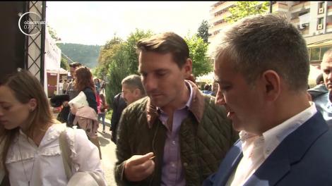 Fostul Principe Nicolae şi soţia sa, Alina Binder, s-au numărat printre oaspeţii Festivalului "Sinaia Forever"