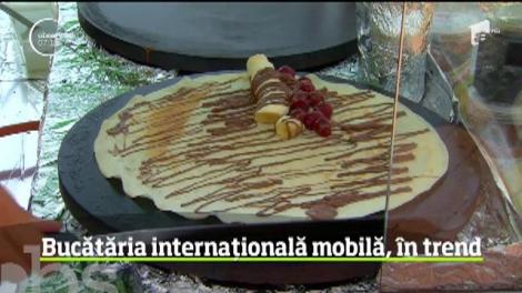 Bucătăria internaţională pe roţi a devenit un adevărat trend printre români. Care sunt tot mai dornici să exploreze delicii culinare de pe tot globul