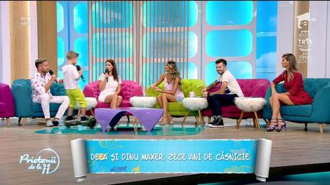 Moment amuzant la „Prietenii de la 11”. Florin Ristei învață de la fiul lui Dinu Maxer să meargă pe hoverboard: „Poți să mergi într-un picior?"