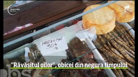 Anul acesta, zeci de ciobani şi-au dat întâlnire în comuna Runcu din Dâmboviţa, la "Răvăşitul oilor"