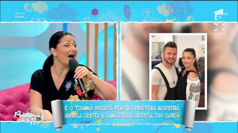 „Prietenii de la 11”. Fetița Gabrielei Cristea și a lui Tavi Clonda împlinește un an. Cu cine seamănă micuța și cum o vor sărbători