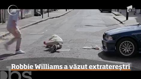 Robbie Williams este convins că s-a întâlnit cu un extraterestru!