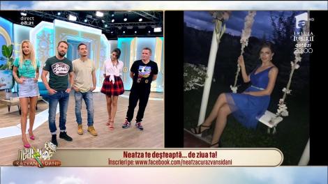 Neatza te deşteaptă... de ziua ta! La mulți ani, Mădălina!