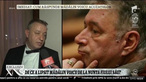 De ce a lipsit Mădălin Voicu de la nunta fiului său?