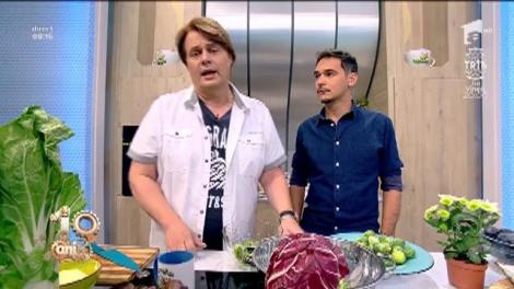 Rețeta zilei. "Tagliatelle de Bruxelles" cu trei tipuri de salate