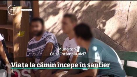 Viaţa la cămin începe în şantier