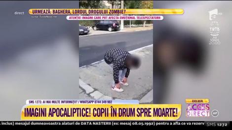Drogul Zombie! Caseta care îngrozeşte România! Imagini șocante pentru milioane de părinți!