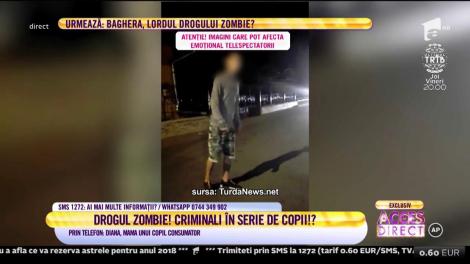 Diana, mama unui copil consumator de Zombie: "Nu pot sa-l supraveghez. Fuge mereu d-acasă, iar autorităţile nu ne ajută"