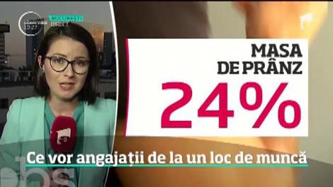 Ce vor angajaţii de la un loc de muncă