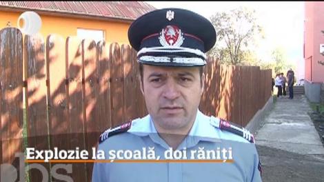 Un copil de 14 ani şi o femeie au fost răniţi într-o explozie într-o şcoală din Mureş
