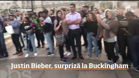 Justin Bieber le-a făcut londonezilor o surpriză de proporţii