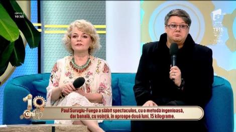 Paul Surugiu-Fuego a slăbit spectaculos: ”Cântam cu pantalonii desfăcuți. Nu mă mai cuprindeau”