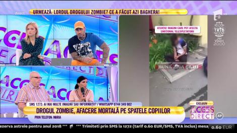 Apel DISPERAT, în direct! O mamă cere ajutor: „Fiul meu face spume la gură, a luat drogul zombie”