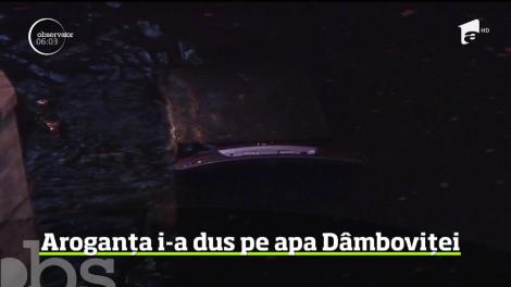 Escapadă încheiată în Dâmboviţa. I s-a întâmplat unui şofer care a vrut să testeze limitele bolidului său de lux, proaspăt achiziţionat