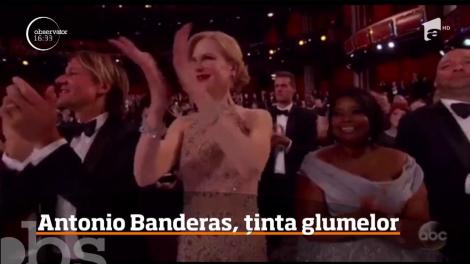 Antonio Banderas a devenit ţinta glumelor pe Internet. Americanii au observat modul inedit al actorului de a aplauda