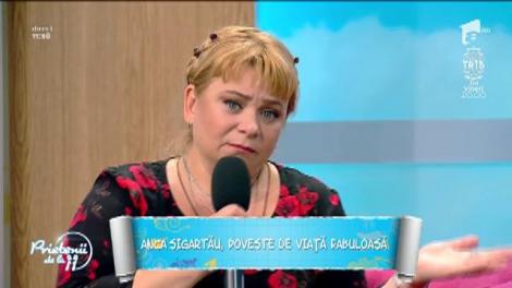 Actrița Anca Sigartău, poveste de viață fabuloasă, la „Prietenii de la 11”: „Când am pierdut casa…"