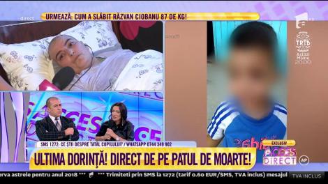 Imagini cutremurătoare. O femeie are o dorință sfâșietoare înainte SĂ MOARĂ!