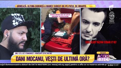Dani Mocanu şi-a băgat fanii în panică! Controversatul cântăreţ de manele spune ce l-a dărâmat!!