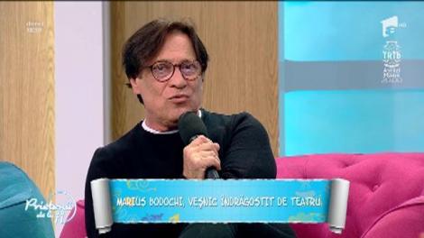 Actorul Marius Bodochi, DEZVĂLUIRI uimitoare despre fiul său, la „Prietenii de la 11”