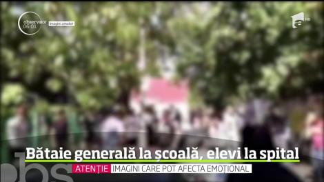 Cei trei bătăuşi care au atacat doi elevi, în Capitală, au fost audiaţi de poliţişti