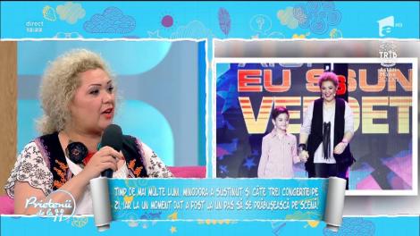 „Prietenii de la 11”. Minodora a fost la un pas de a se prăbuși pe scenă. Cântăreața l-a lăudat pe Florin Ristei: „Se vede că...”