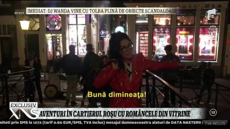 Aventuri în Cartierul roşu cu româncele din vitrine!