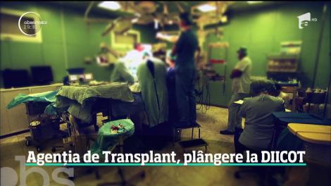 Şefa Agenţiei Naţionale de Transplant, denunţ la DIICOT