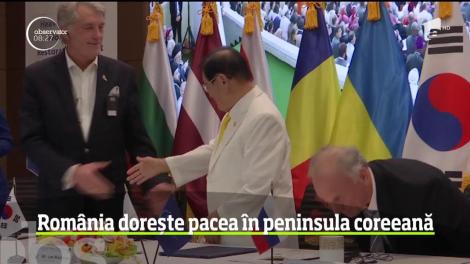 România dorește pacea în peninsula coreeană