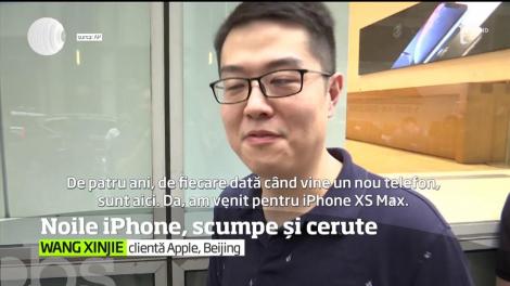Noile modele de iPhone de la Apple au fost puse la vânzare