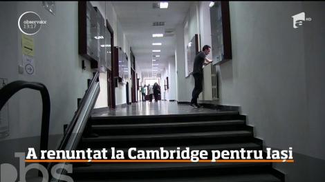 Ștefan a refuzat Cambridge-ul pentru a studia la Iaşi