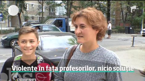 Violența elevilor în fața profesorilor nu mai are nicio soluție