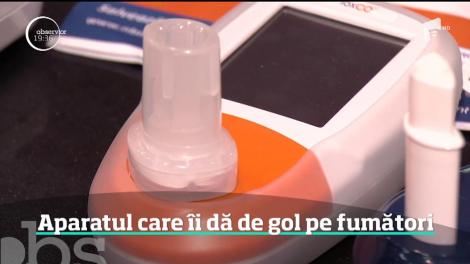 S-a inventat aparatul care îi dă de gol pe fumători