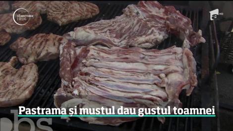 Pastrama și mustul dau gustul toamnei, în București
