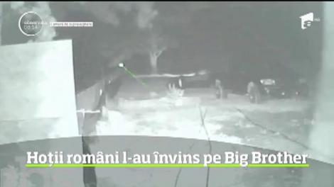 Hoţii români nu se mai tem nici măcar de camerele video de supraveghere