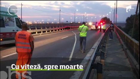 Tragedie pe Autostrada Soarelui! Un bărbat a murit într-un accident cumplit în apropiere de podul de la Cernavodă
