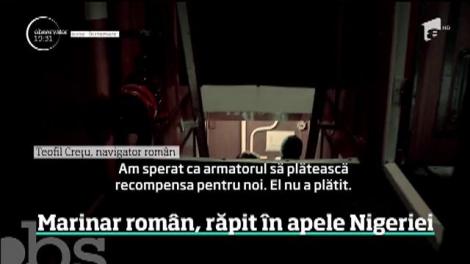 Marinar român, răpit în apele Nigeriei