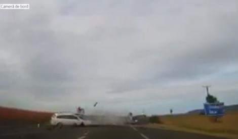 Șocant! Au apărut imaginile accidentului din Vrancea! Patru oameni au murit după impactul frontal