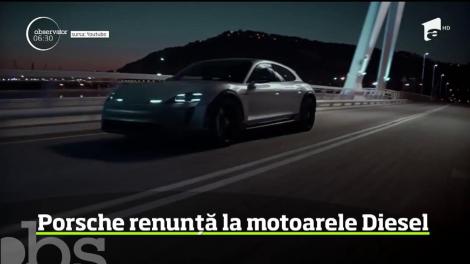 Celebra marcă de automobile Porsche renunţă la motoarele diesel, după scandalul testelor de poluare falsificate