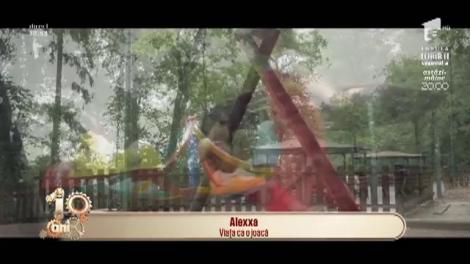 Alexxa cântă, la Neatza, melodia "Viața ca o joacă"