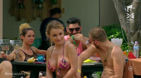 După doar un sărut, Iulian îi face toate poftele ispitei Irina: ”- Este așa de relaxant! - Vrei mai încet? - Nu, tare!”