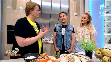 Reţeta zilei! Vlăduţ prepară "Păstrăv îmbujorat"