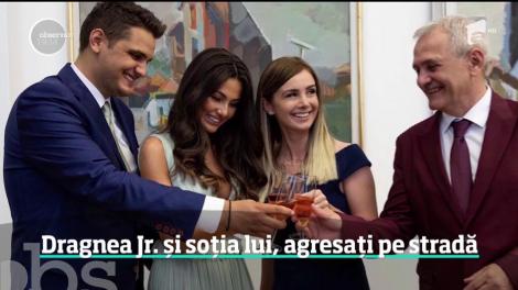 Dragnea Jr. și soția lui, agresați pe stradă