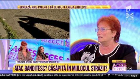 Mamaie Gheorghiţa, terorizată de vecini: "Mi-au dat una şi mi-am pierdut cunoştinţa"