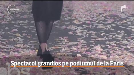 Spectacol grandios la Săptămâna Modei de la Paris