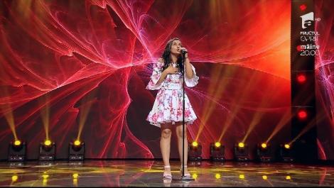 Lara Fabian - "Je t'aime". Vezi cum cântă Casandra Mustață, la X Factor!