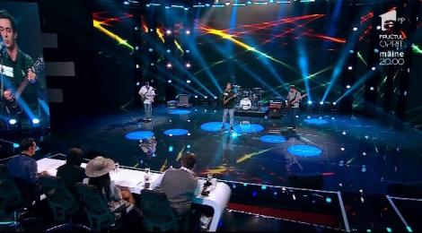 Ce băieți! Grupul "No Fingerprints" a cucerit juriul cu o compoziție proprie